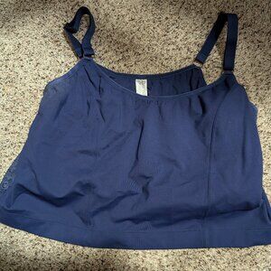 Davin and Adley Amelia Pumping & Nursing Crop Cami 1x